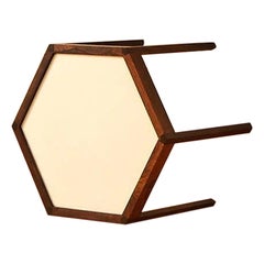 Table d'appoint hexagonale de Hans C. Anderson