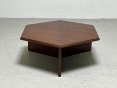 Hexagonal Taliesin Coffee Table by Frank Lloyd Wright for Henredon
