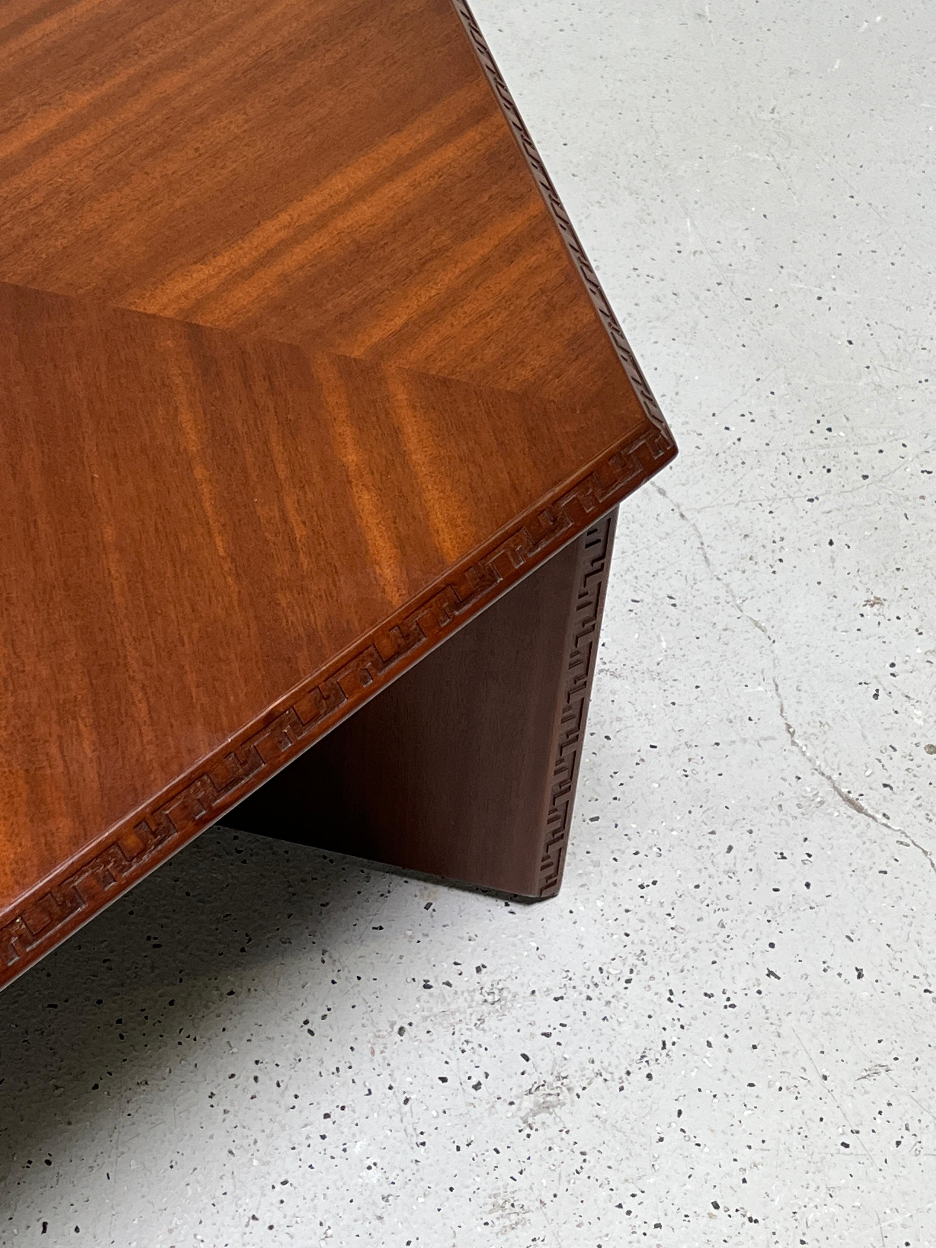 Mid-20th Century Hexagonal Taliesin Coffee Table by Frank Lloyd Wright for Henredon For Sale