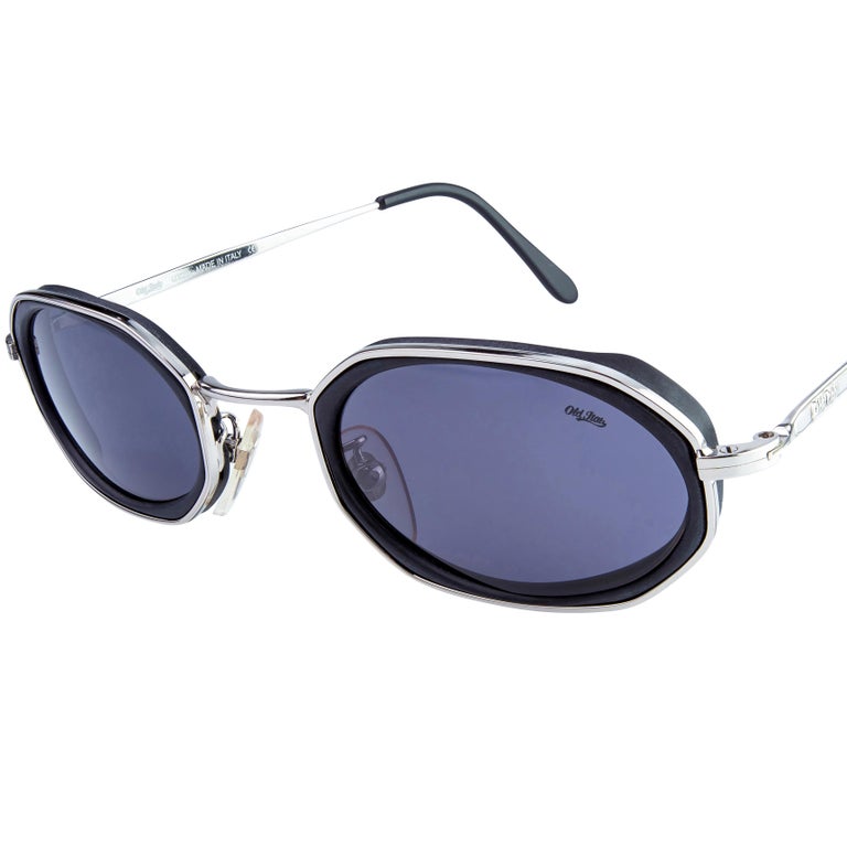 Occhiali da sole vintage esagonali di Lozza, Italia anni '80 in