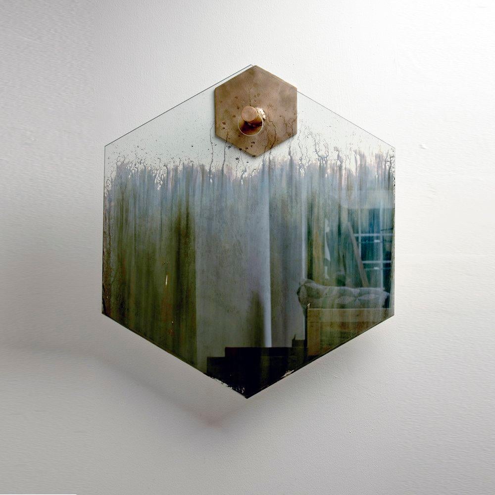 Authentic Hand poured Silver, from the Studio that Invented the Ghost Mirror process. For over 20 years the Artist has been making custom Ghost mirrors to fit many different exciting projects. Featured in AD, Luxury Interiors and many more high