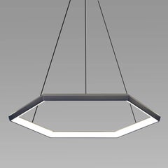 HEXIA HX34 Hexagon Geometric Modern LED Chandelier Light Fixture