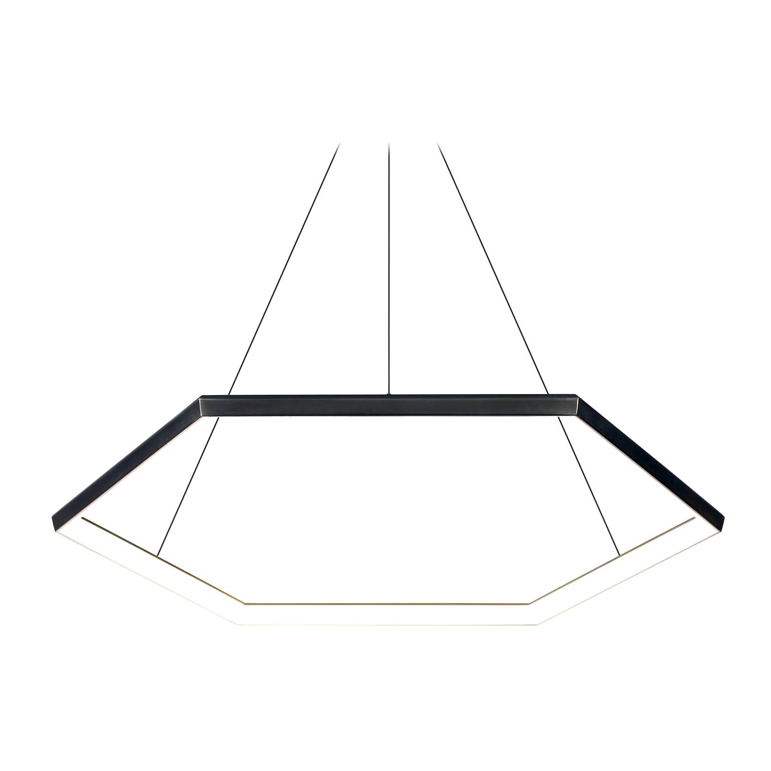 HEXIA HX46 Lampadario LED moderno geometrico esagonale