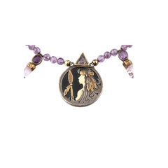 Heyoka Merrifield White Buffalo Woman Bead Necklace Heyoehkoh Handmade Signed