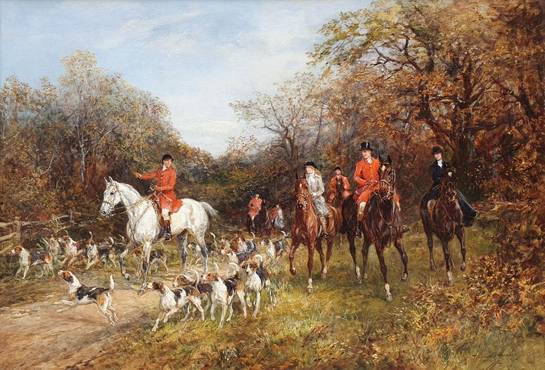 Heywood Hardy In Pursuit For Sale at 1stDibs