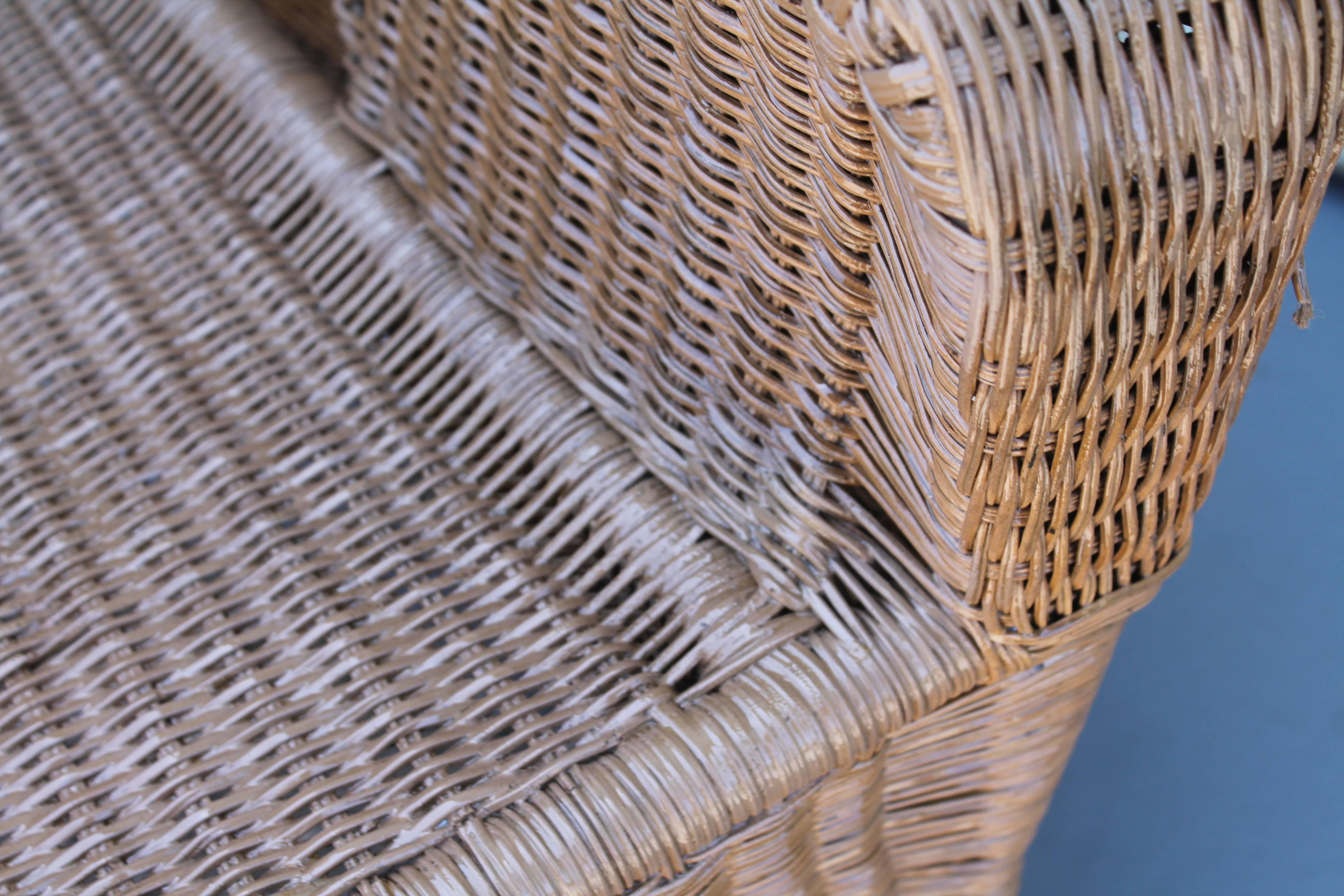 Heywood Wake Field Wicker Rocking Chair 4