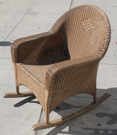 Heywood Wake Field Wicker Rocking Chair