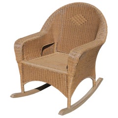 Heywood Wake Field Wicker Rocking Chair