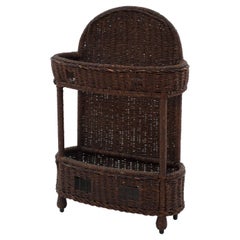 Heywood Wakefield American Victorian Wicker Umbrella Stand