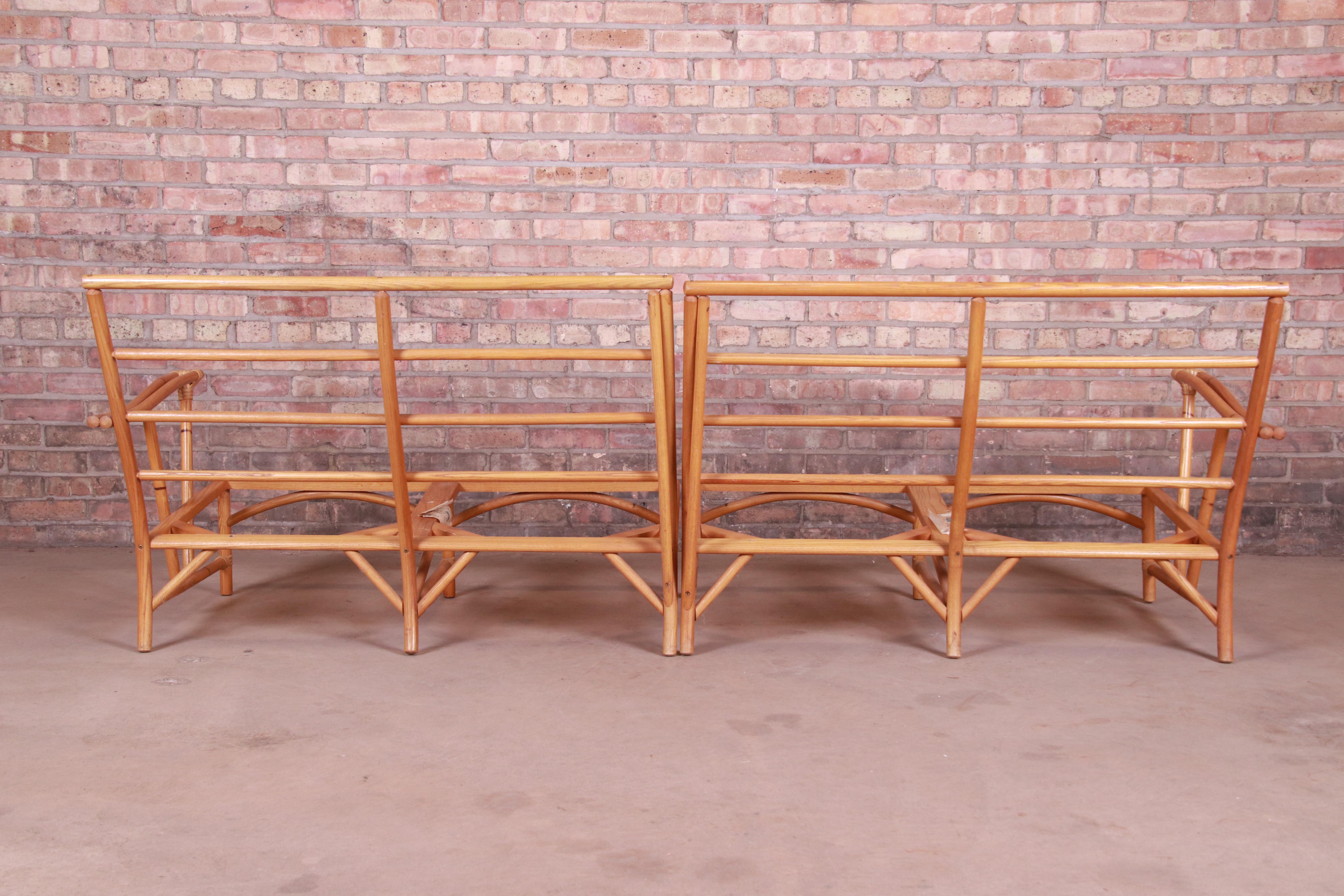 Heywood Wakefield Ashcraft Bamboo Form Six-Piece Living Room Suite, 1950s 2