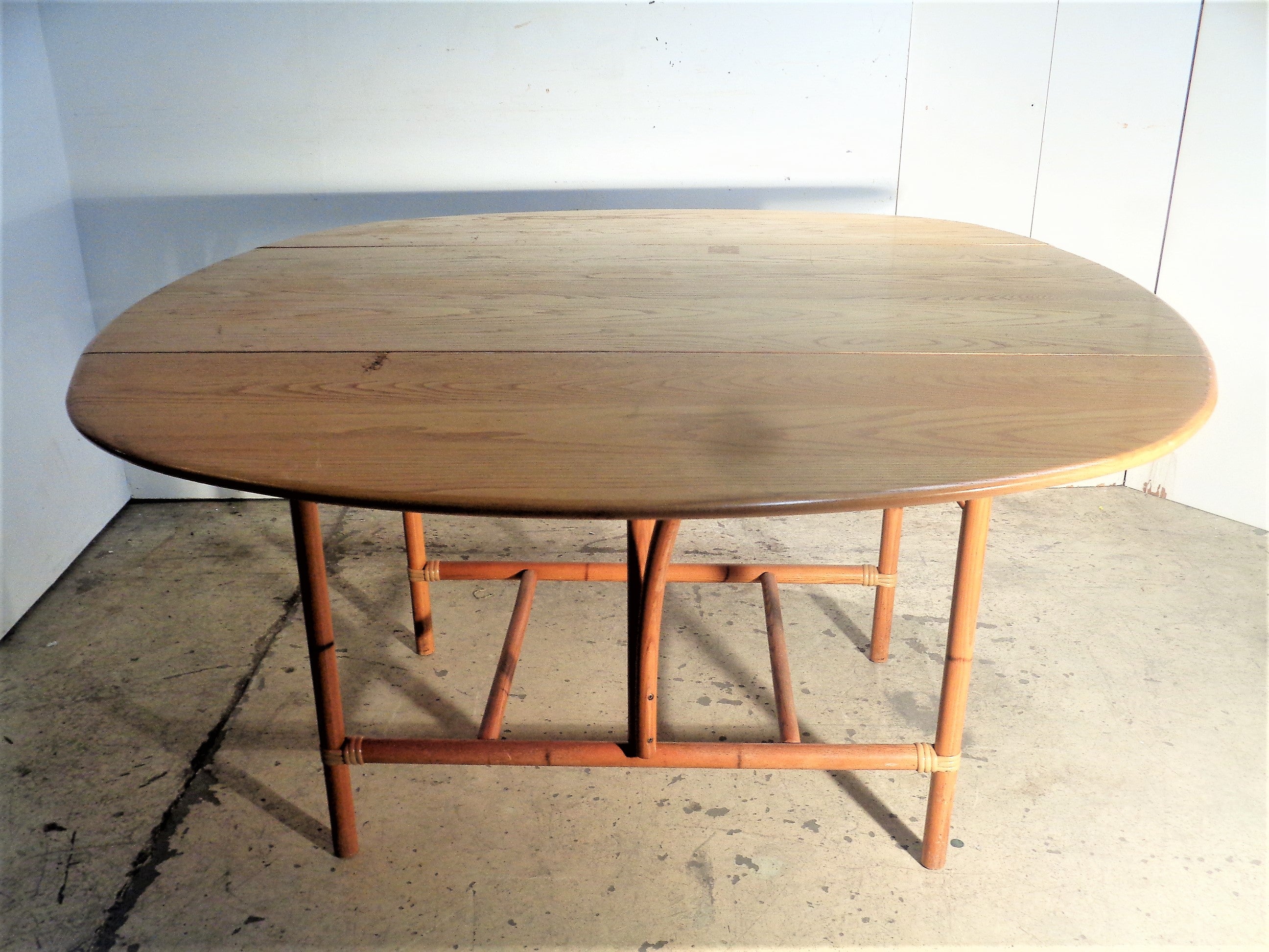 Heywood-Wakefield Ashcraft Line Drop Leaf Dining Table, 1940-1950 5