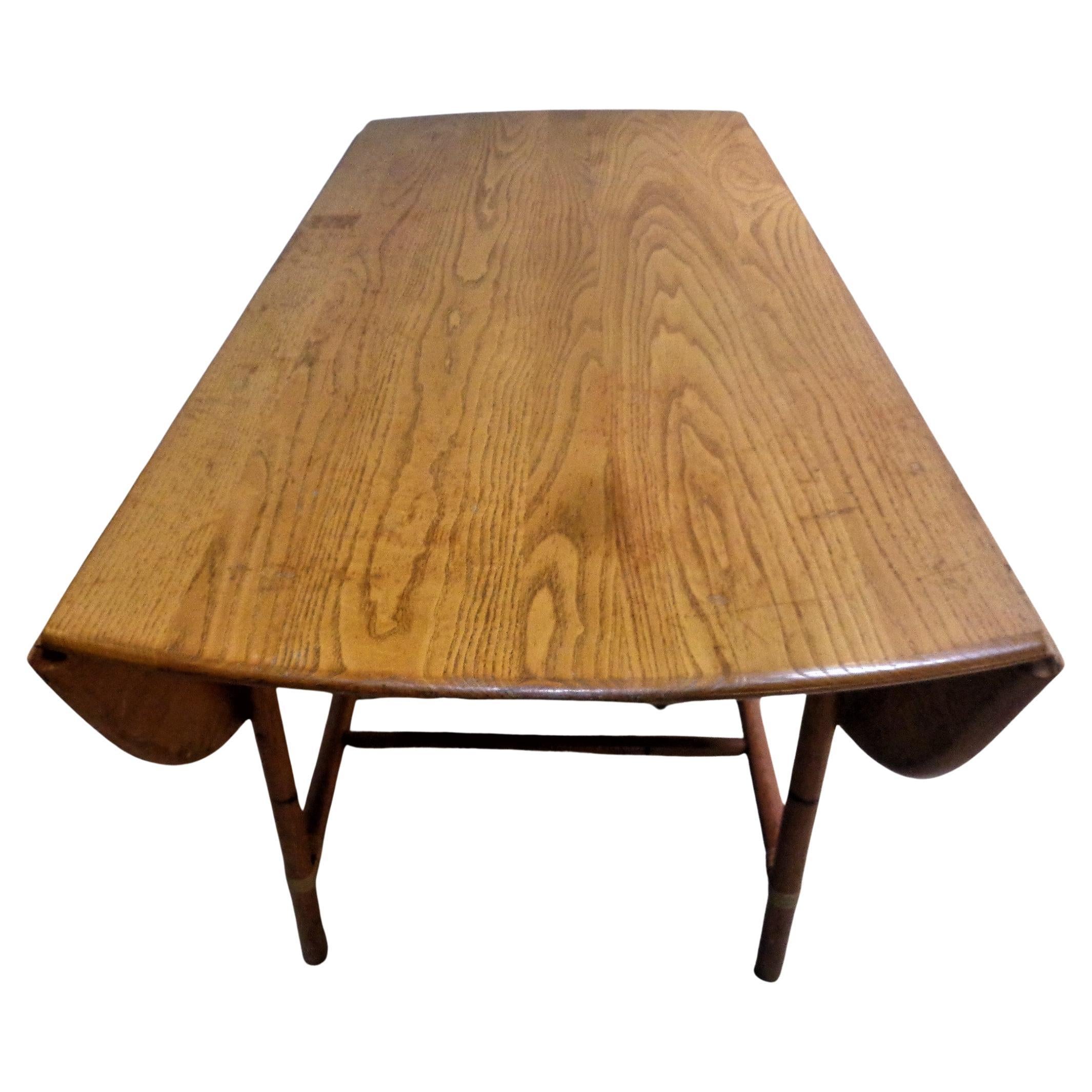 Heywood-Wakefield Ashcraft Line Drop Leaf Dining Table, 1940-1950 2