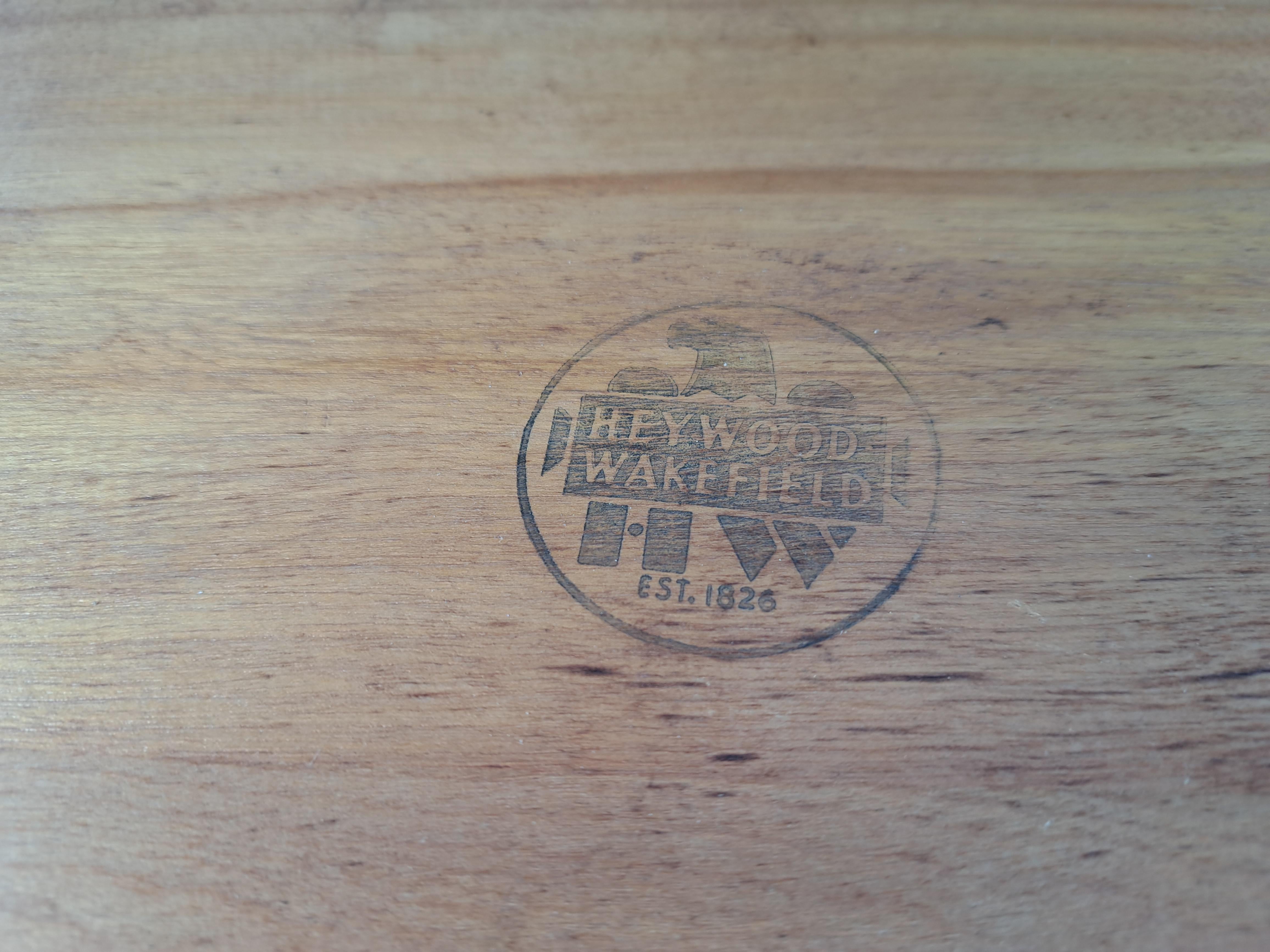 20th Century Heywood Wakefield Bamboo Step Side Tables - Pair For Sale