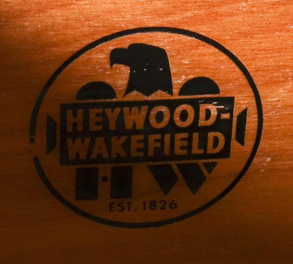 Heywood Wakefield Blonde Wood Cabinet 1