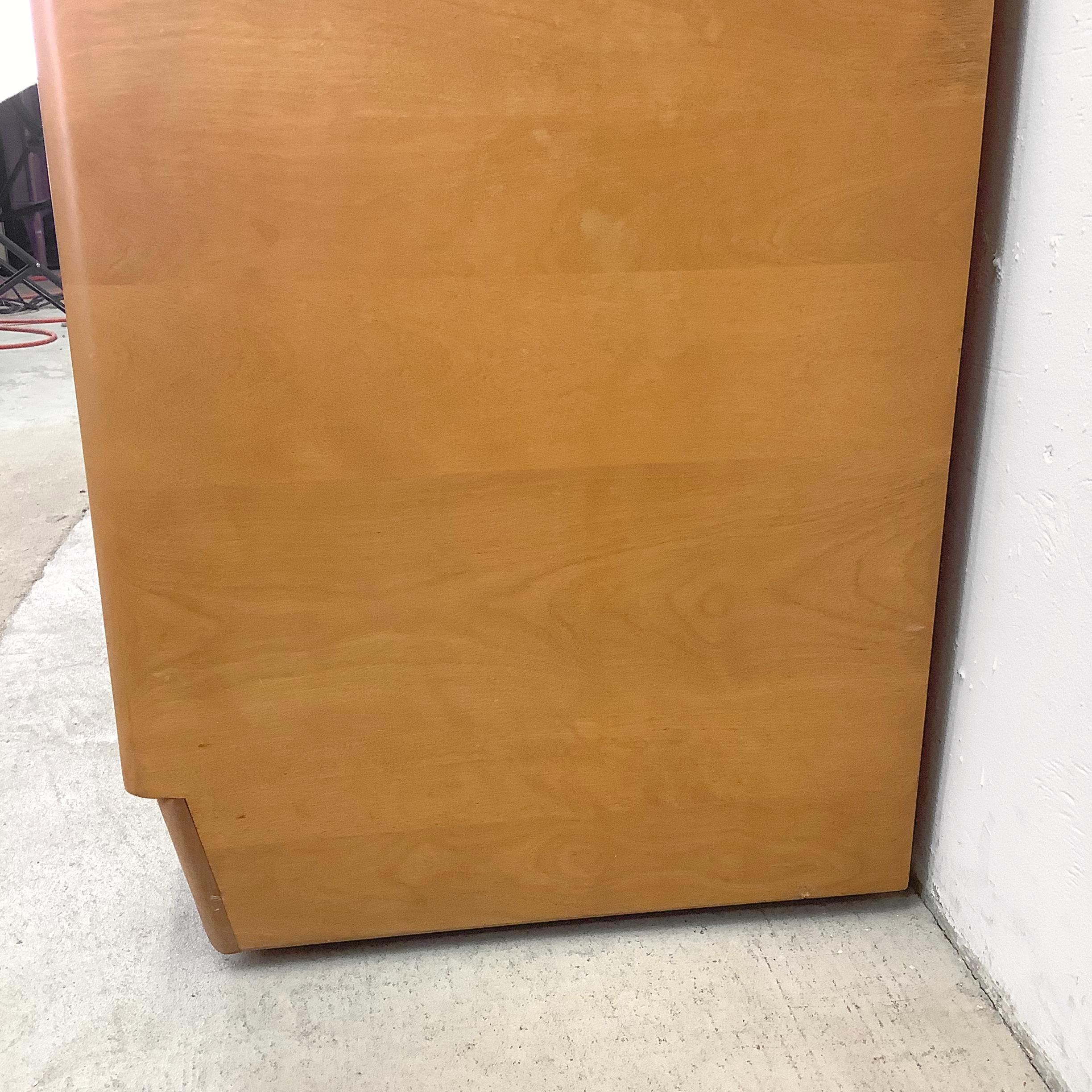Heywood-Wakefield Champagne Finish Nine Drawer Dresser 8