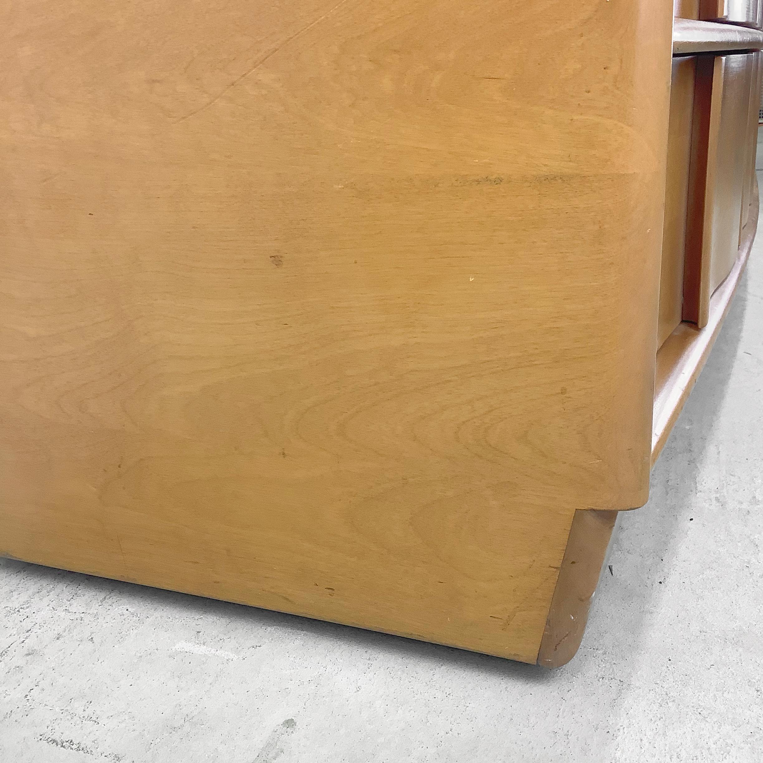 Heywood-Wakefield Champagne Finish Nine Drawer Dresser 9