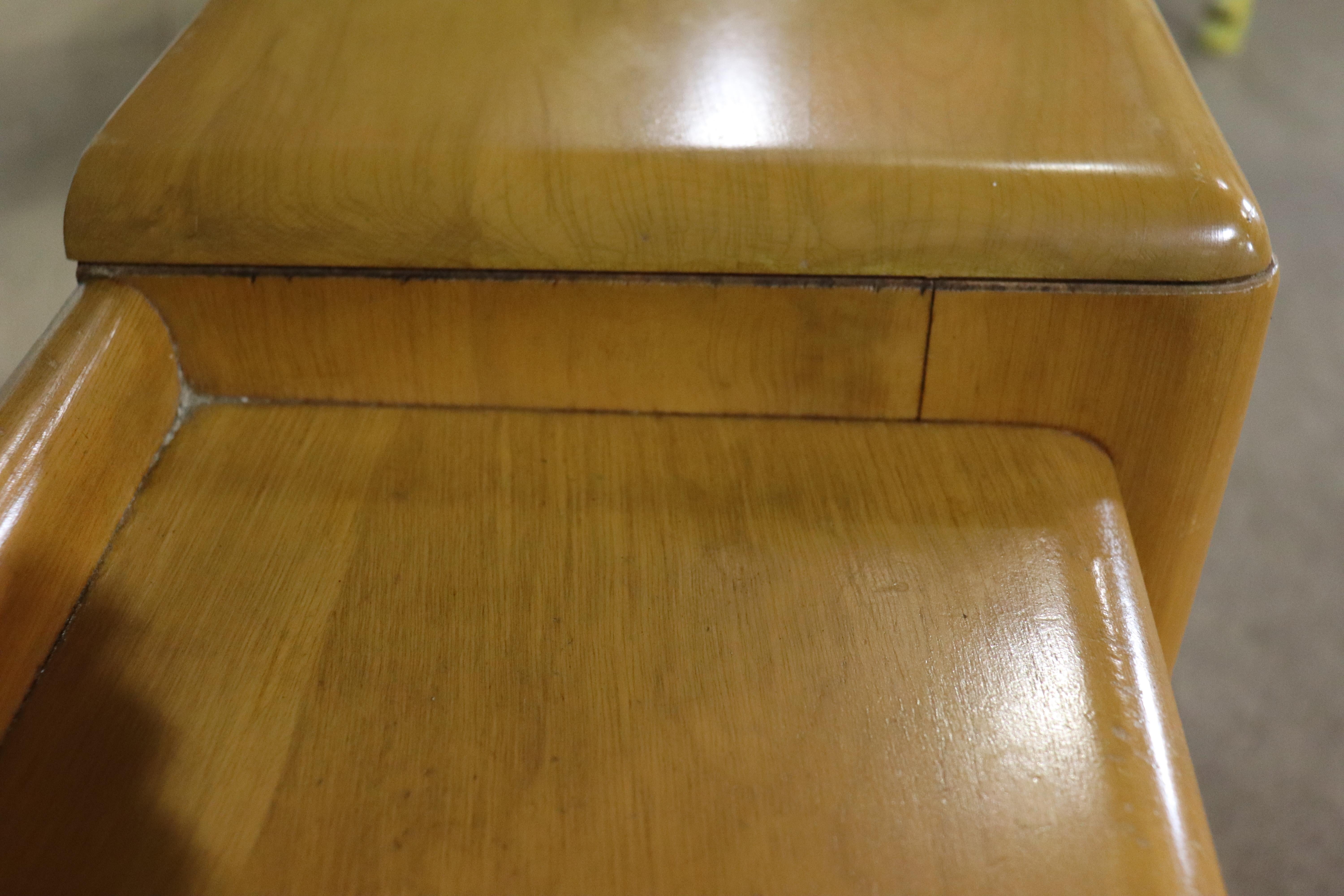 20th Century Heywood Wakefield 'Champagne' Headboard For Sale