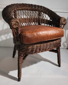 Heywood Wakefield Child's Wicker Rocking Chair