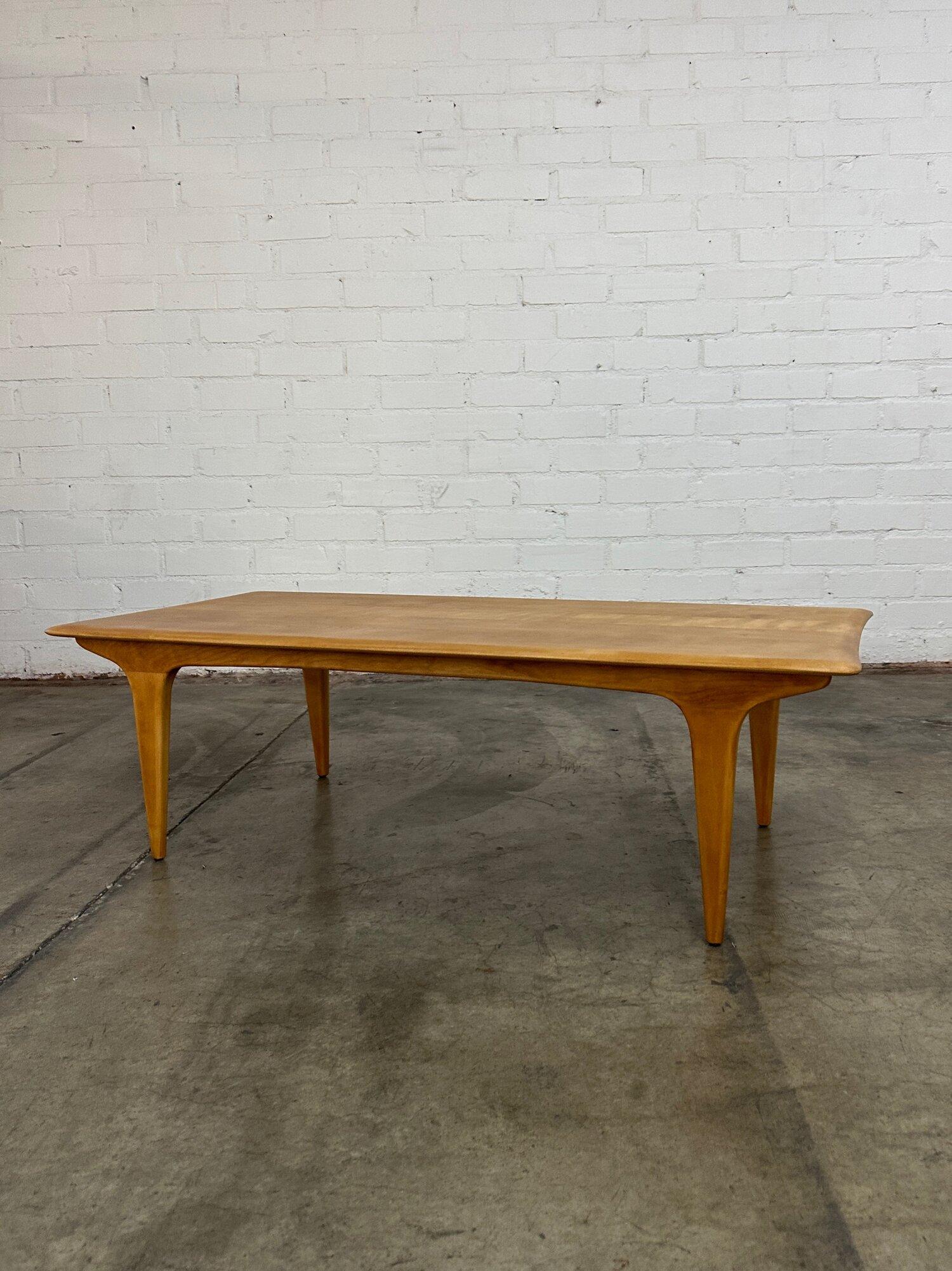 Birch Heywood Wakefield coffee table For Sale