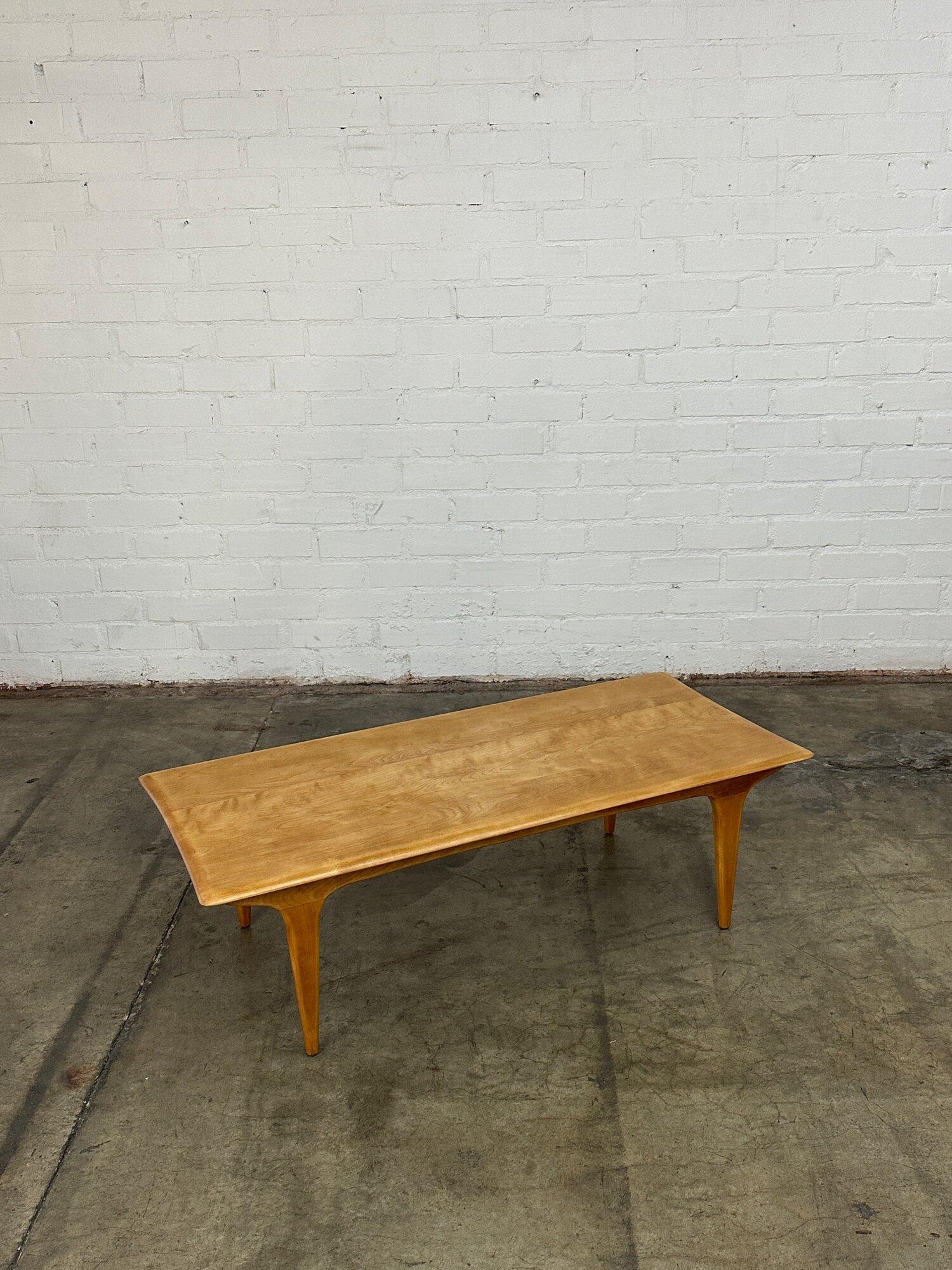Birch Heywood Wakefield coffee table For Sale