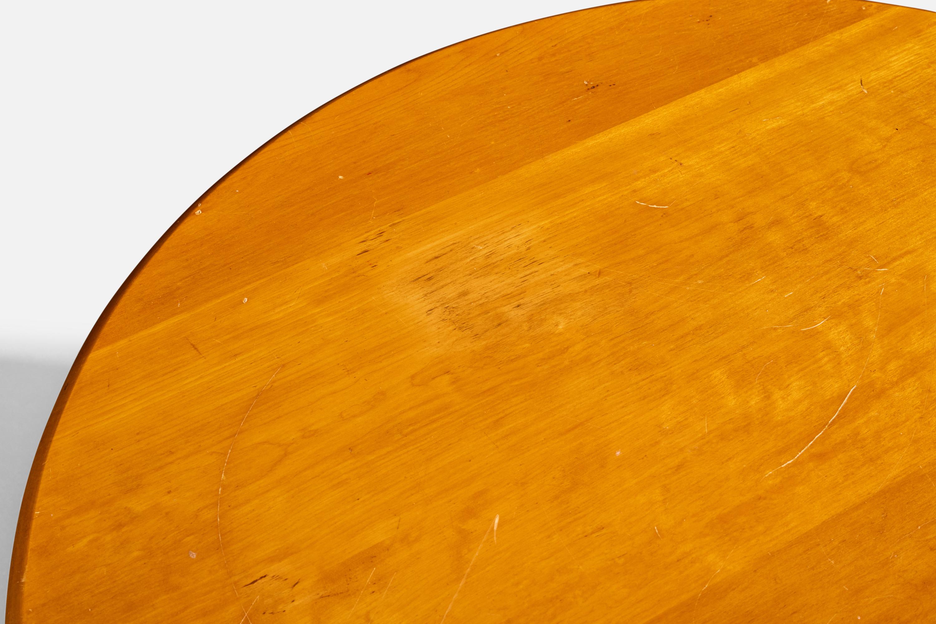 Heywood Wakefield, table basse, Wood, rotin, États-Unis, années 1950 en vente 2