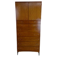 Heywood-Wakefield "Contessa" Armoire Dresser by carl otto