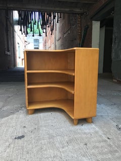 Heywood Wakefield Corner Bookcase C3971