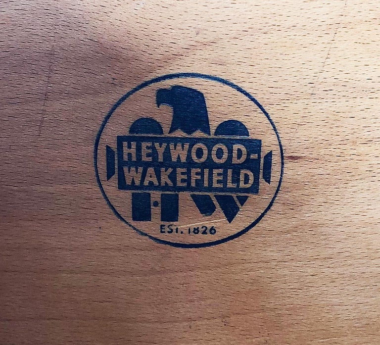 HeywoodWakefield Credenza with Tambour Door and Drawers For