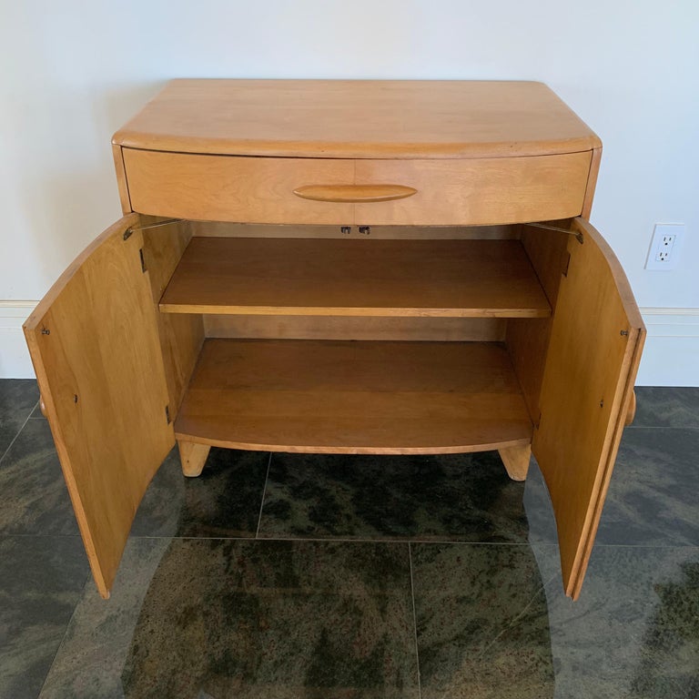 HeywoodWakefield "Crescendo" Petite Bowed Front with Drawer at