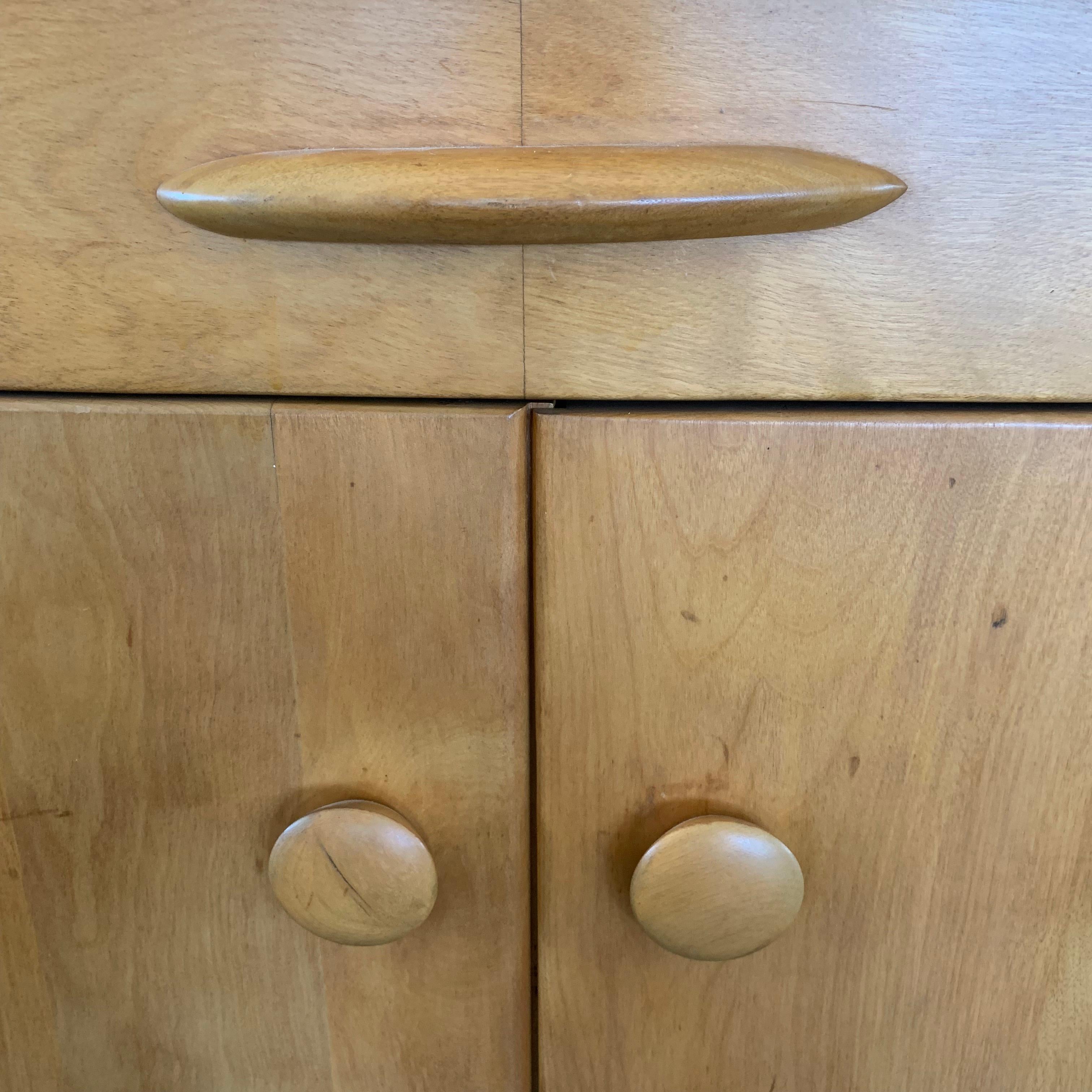 HeywoodWakefield "Crescendo" Petite Bowed Front with Drawer at 1stDibs heywood