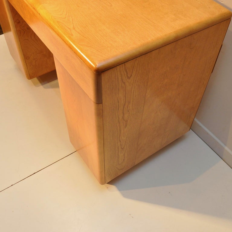 Heywood Wakefield Desk with Bookshelf at 1stDibs haywood wakefield