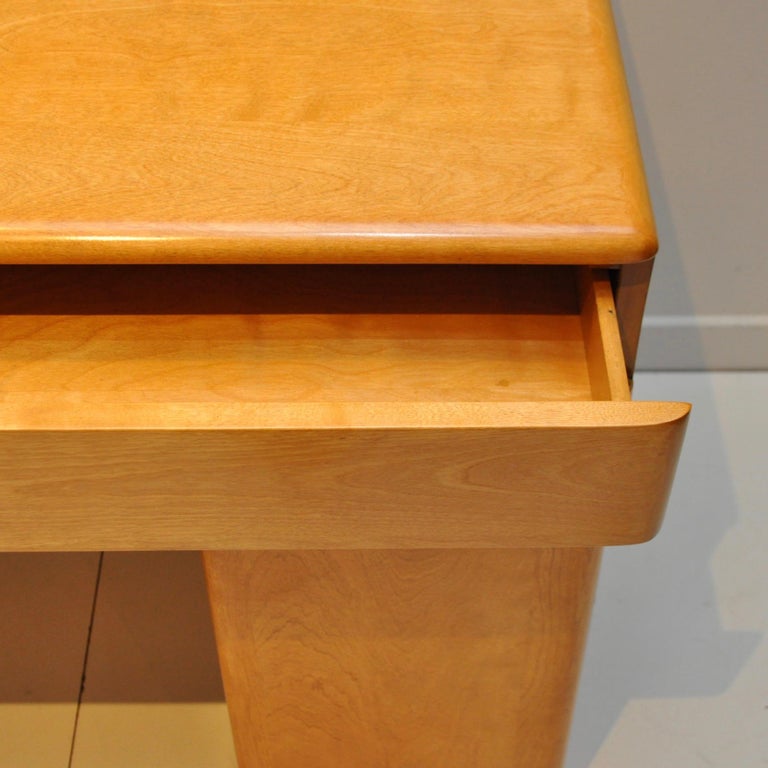 Heywood Wakefield Desk with Bookshelf at 1stDibs