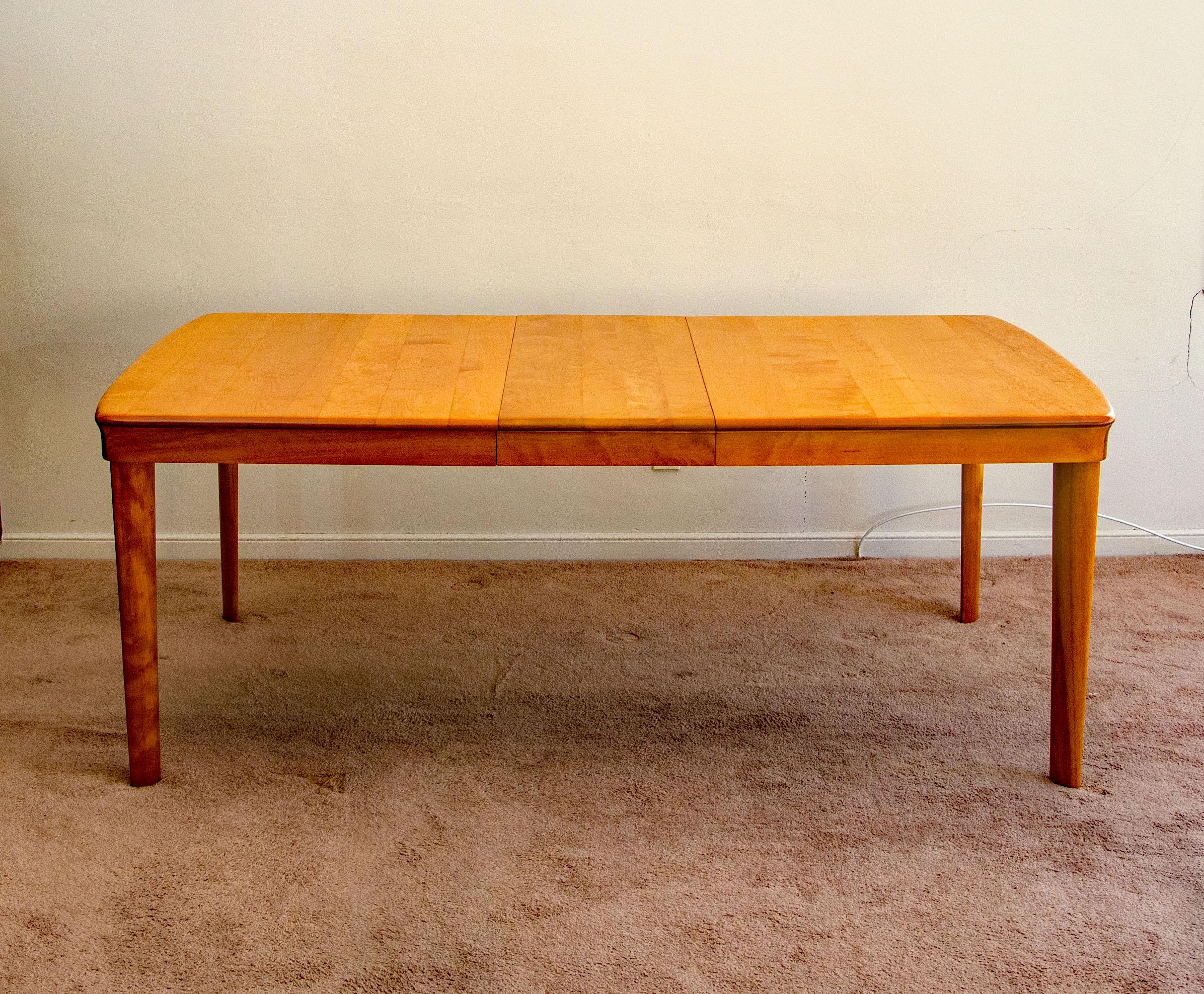 Heywood Wakefield Dining Table, One Leaf 1