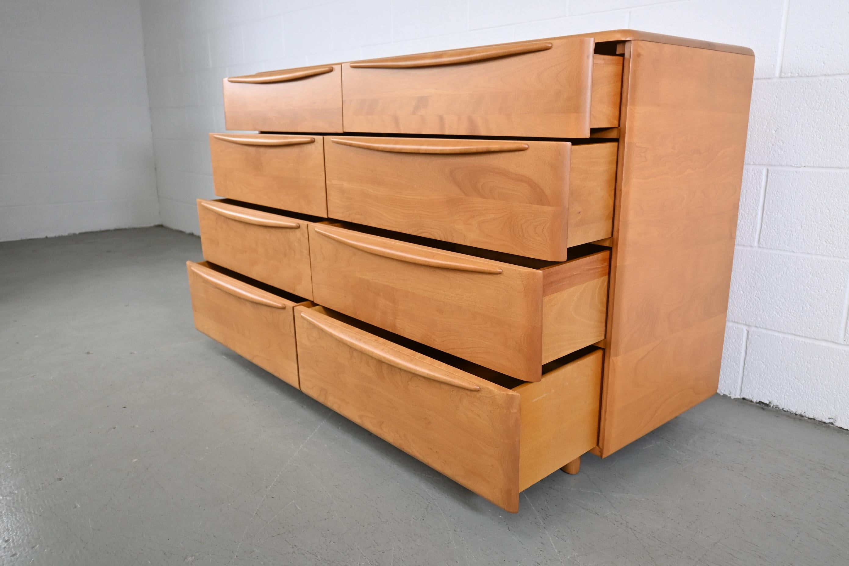 Birch Heywood Wakefield Encore Mid-Century Modern Dresser