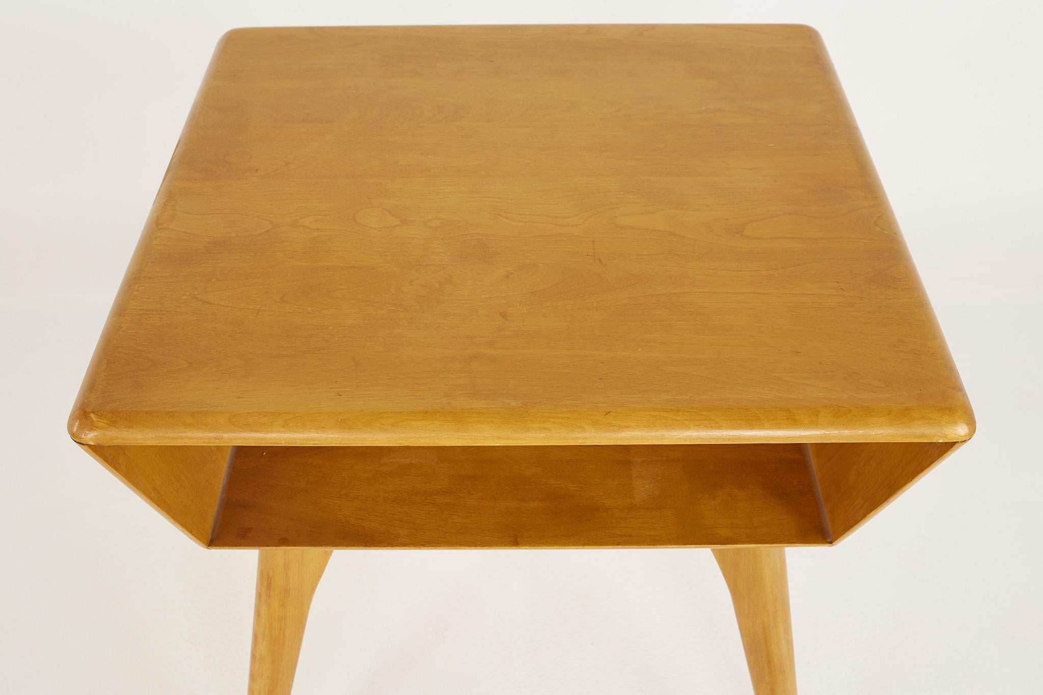 Heywood Wakefield Encore Mid Century Side End Table In Good Condition In Countryside, IL