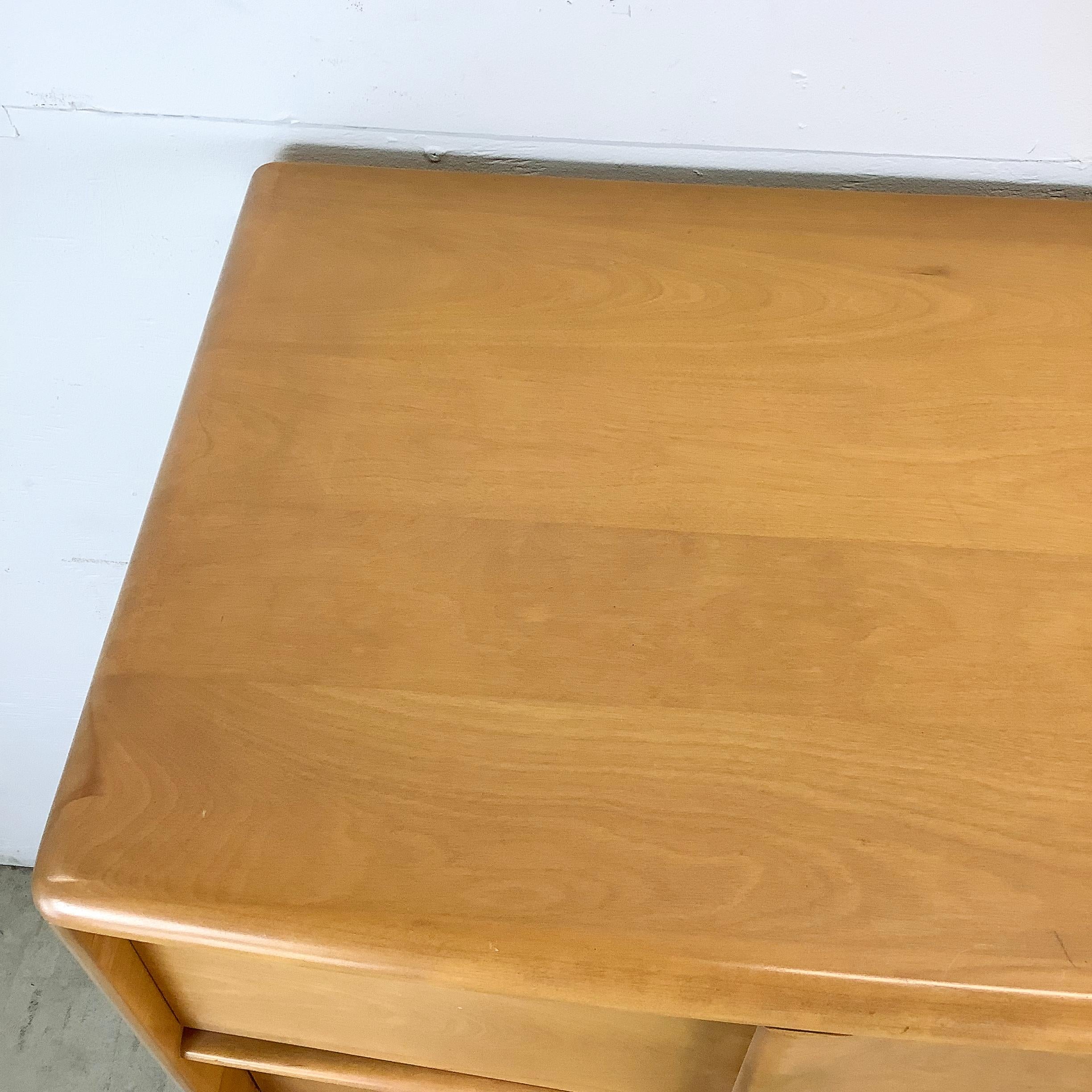 American Heywood-Wakefield Five Drawer Highboy Dresser