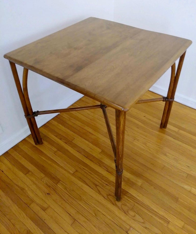 Heywood Wakefield Game Table at 1stDibs heywood wakefield table