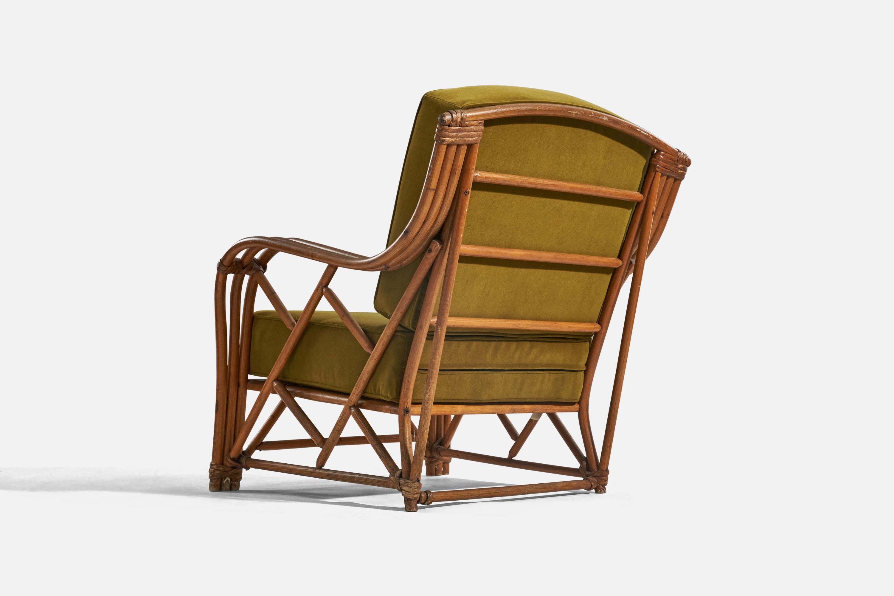 heywood wakefield rattan chair