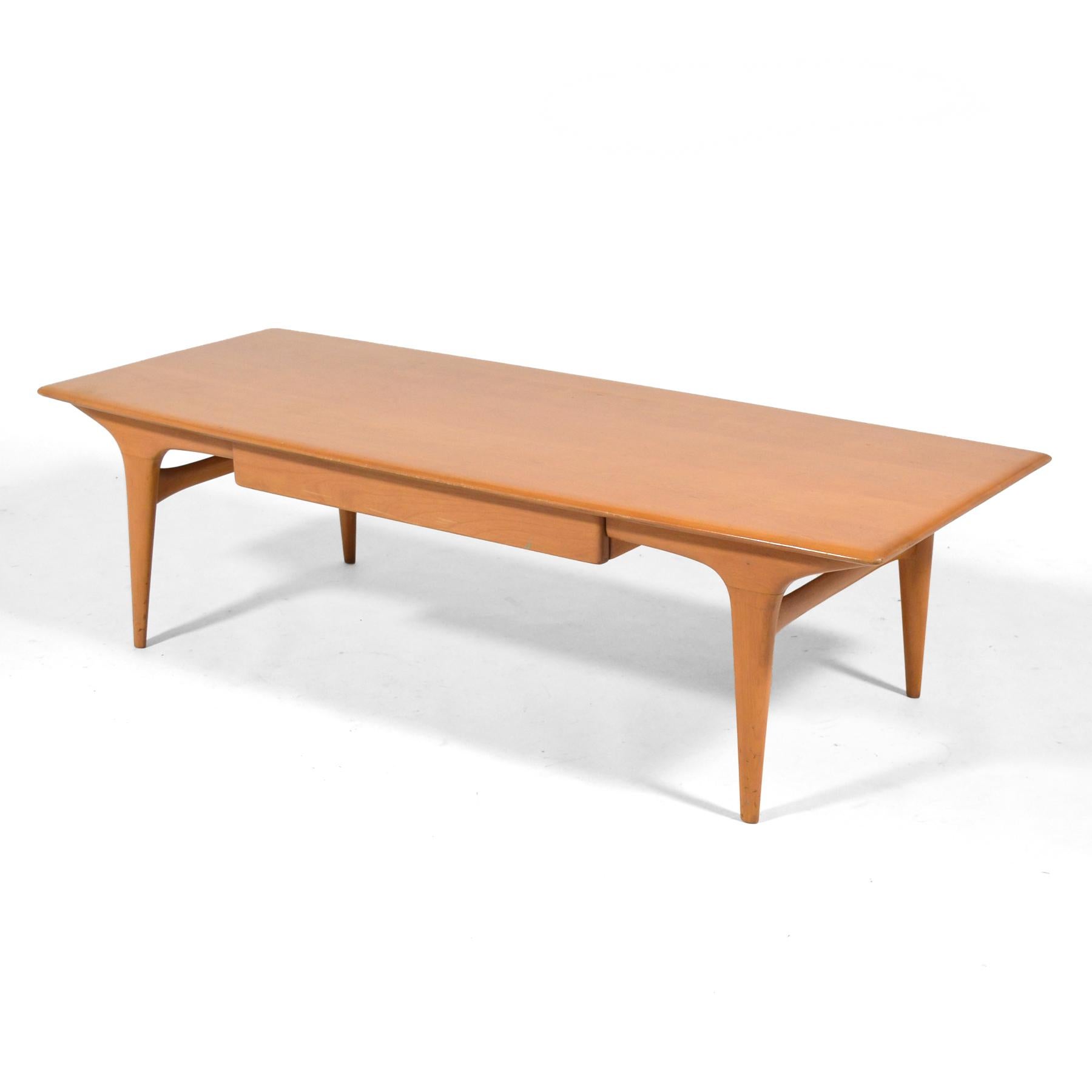 Mid-Century Modern Heywood Wakefield M1585 Coffee Table For Sale