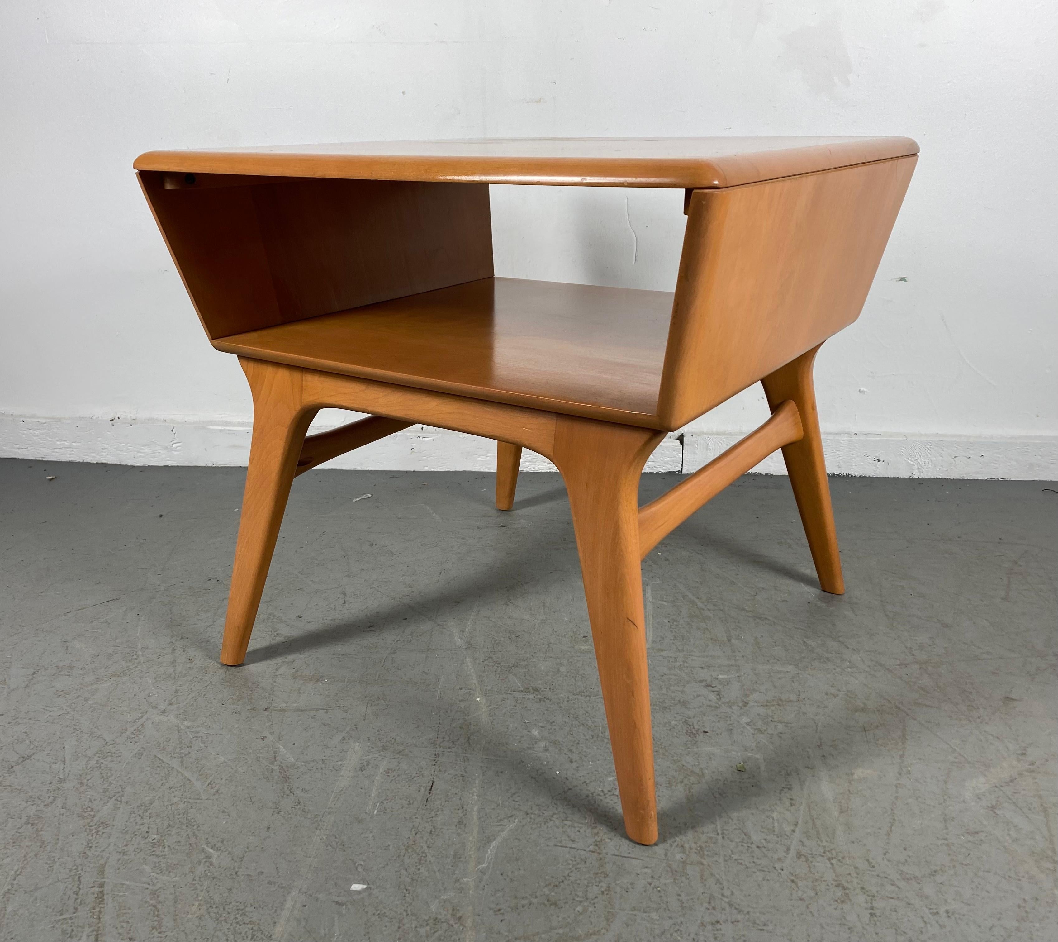 heywood wakefield lamp table