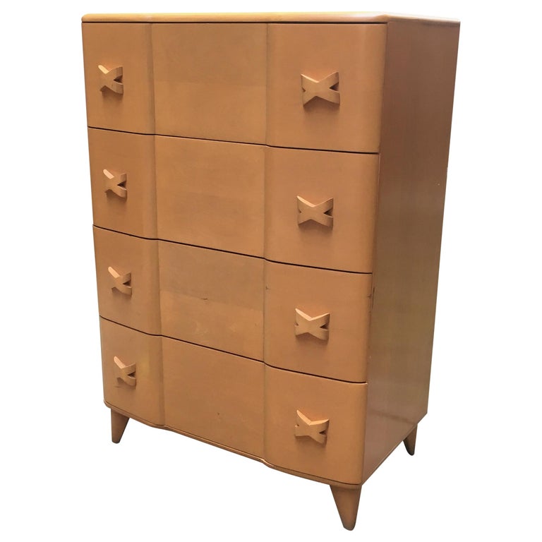 Heywood Wakefield Maple Rio Dresser For Sale At 1stdibs