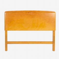 Heywood Wakefield Mid Century Maple Wheat Twin Headboard