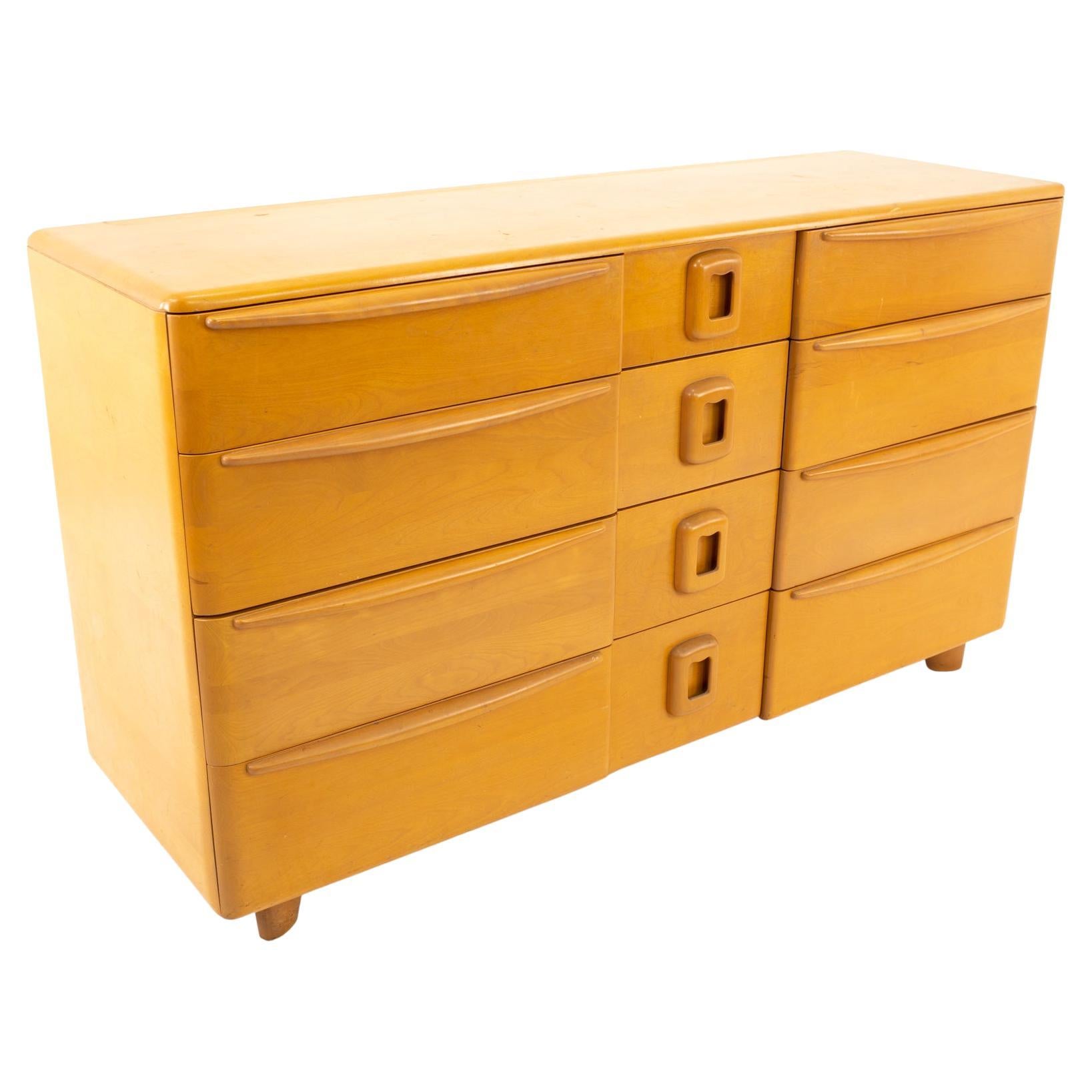 Heywood Wakefield Encore Dresser in Cobalt Blue Stain at 1stDibs