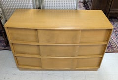 Heywood Wakefield Mid Century 3 Schublade Sculptura Kommode, Birke, 30.5″H