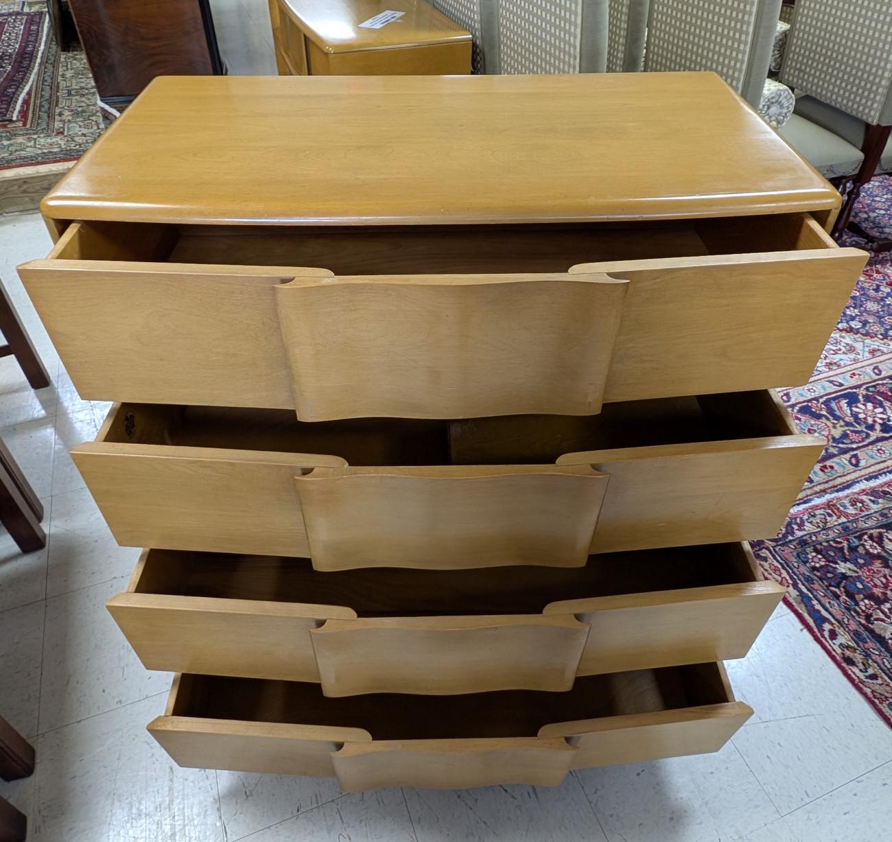 Comò Heywood Wakefield Mid Century a 4 cassetti 