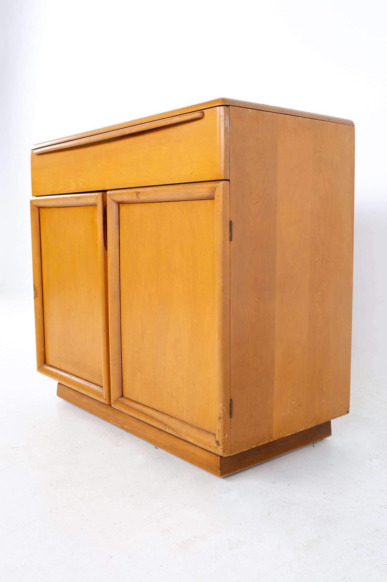 heywood wakefield record cabinet