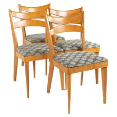 Heywood Wakefield Mid Century Bowtie Dining Chairs, Set of 4