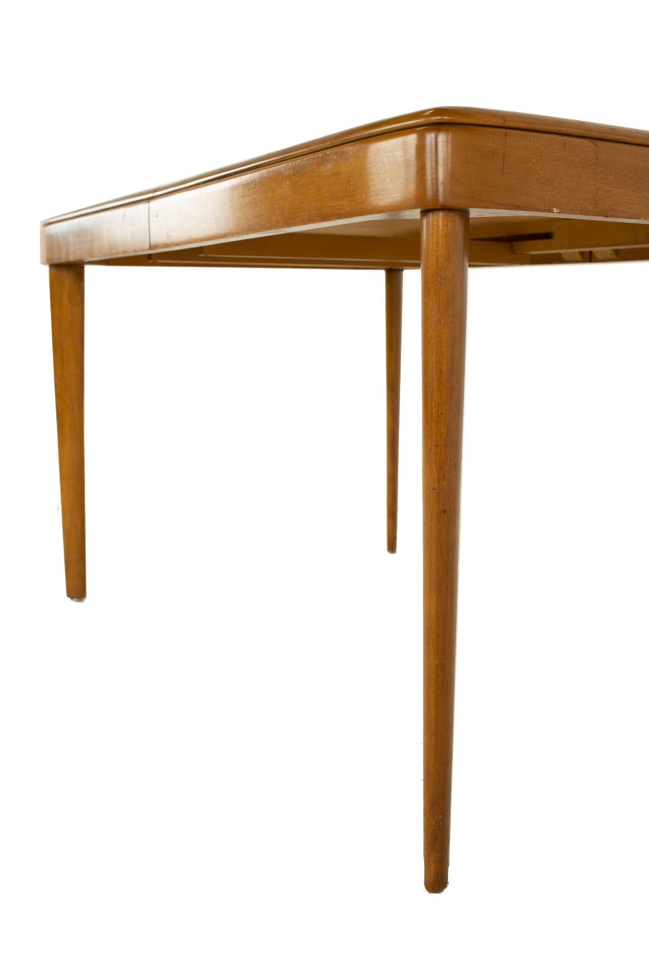 Heywood Wakefield table de salle à manger mi-siècle moderne en vente 1
