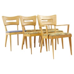 Heywood Wakefield Mid Century Dog Bone Dining Chairs, Set of 6