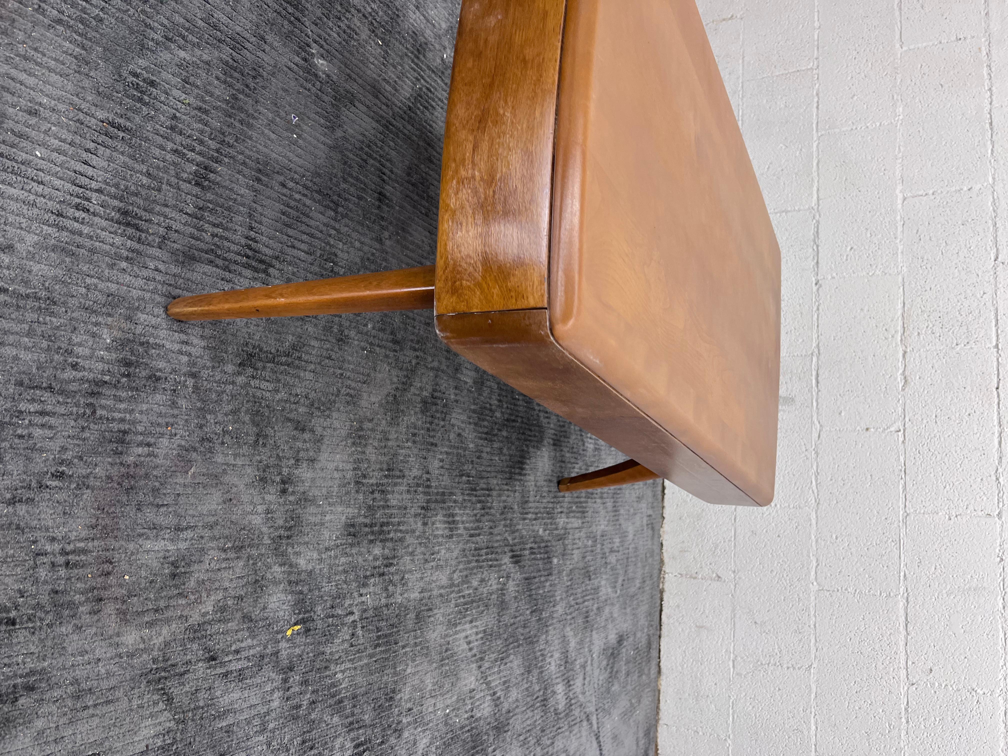  Heywood Wakefield Mid-Century Modern Coffee /Cocktail Table with Drawer 2